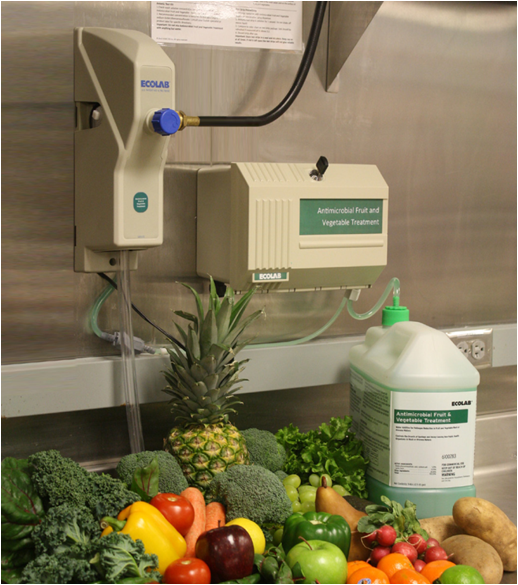 Ecolab Introduces New EPA and FDA Cleared Antimicrobial Fruit and